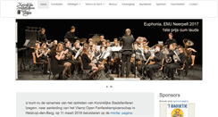 Desktop Screenshot of euphonia.ksfi.be